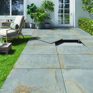 Vietnam Gold Azul Matt R11 Porcelain Paving 600x900mm 20mm